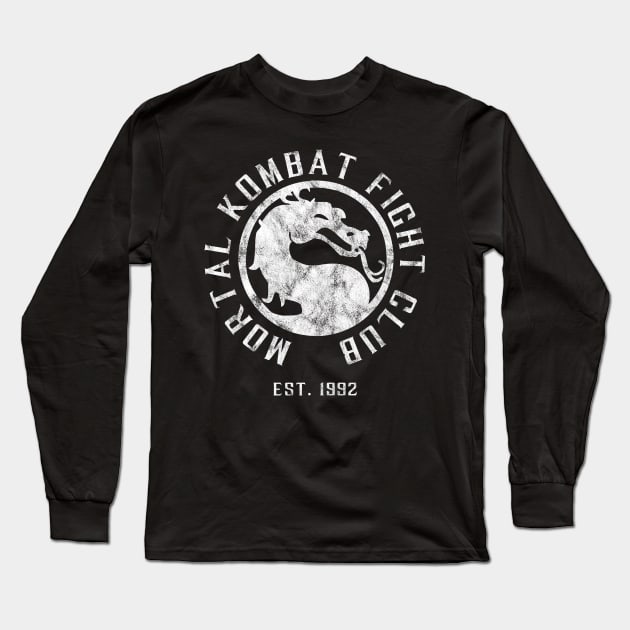 Mortal Kombat Fight Club | Mortal Kombat 11 Long Sleeve T-Shirt by threadbaregaming